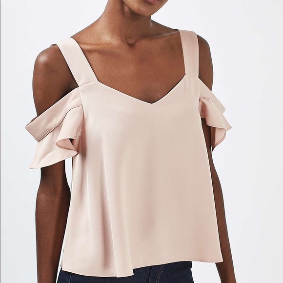satin bardot top